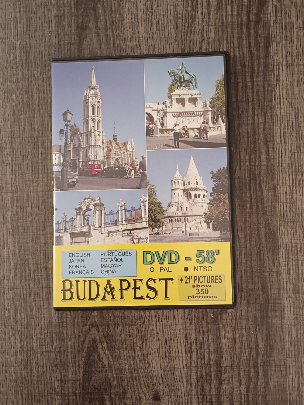 Budapest Travel DVD - Yellow Accent Travel Edition